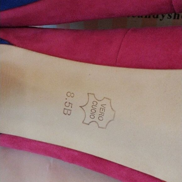 Footcandy Color Block Platform Heels - Picture 9 of 13